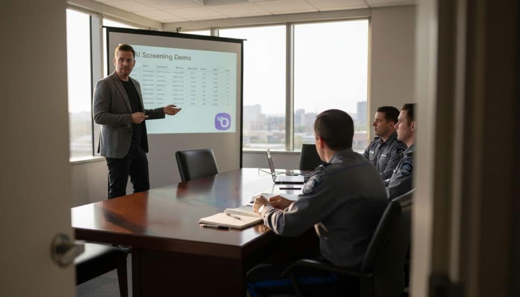 Trainer teaches vetting tech to agency staff